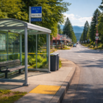 A woman in Pitt Meadows was struck in the eye by an unknown object while waiting for a bus. Police are investigating and asking the public for help.