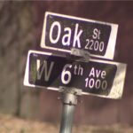 Vancouver police scene after hit-and-run where a senior pedestrian was seriously injured