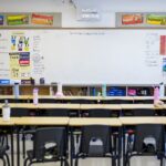 Classroom setting in British Columbia highlighting importance of professional teacher conduct and student safety