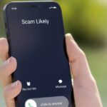 Person receiving scam call from fake police and bank fraudsters in Vancouver