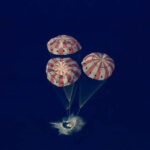 Canadian astronaut Jeremy Hansen returns to Earth after Artemis II moon mission splashdown in Pacific Ocean