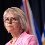 Public health warning graphic about hantavirus and rodent exposure risks in British Columbia.