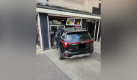 Vehicle crashes into downtown Nanaimo restaurant as RCMP investigate suspected impaired driving