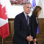 Mark Carney speaking about privacy breach concerns in Alberta