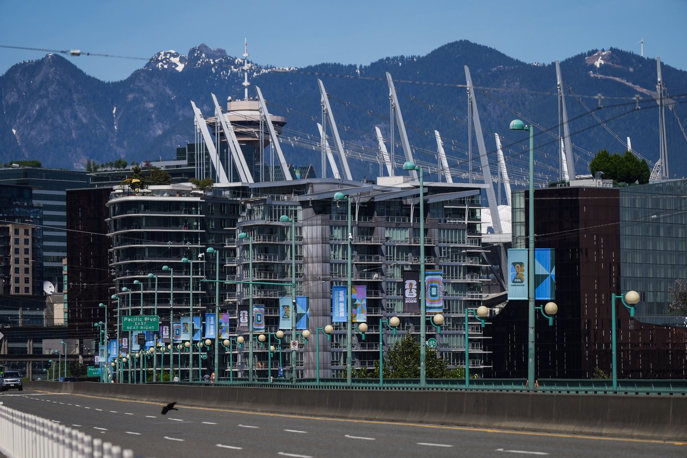 Heavy Vancouver traffic near BC Place ahead of FIFA World Cup preparations