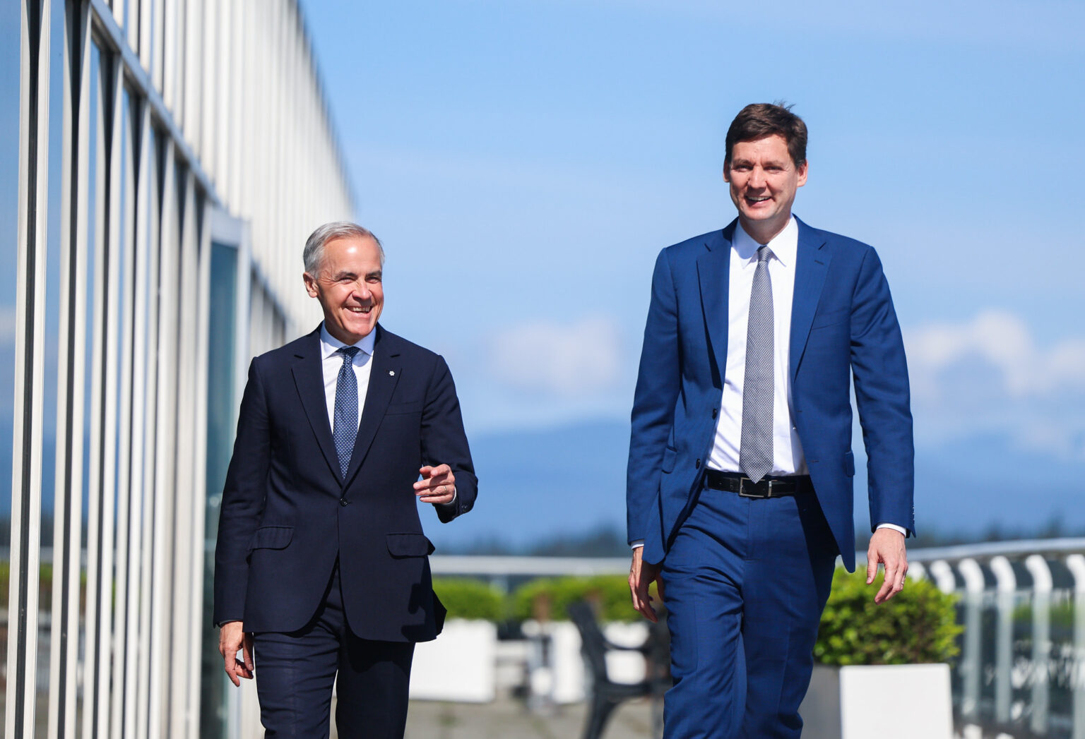 David Eby and Mark Carney meeting to discuss housing and economic priorities