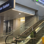 SkyTrain station in New Westminster following report of fake firearm incident and police response