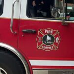 Firefighters responding to a house fire in Surrey’s Whalley neighbourhood