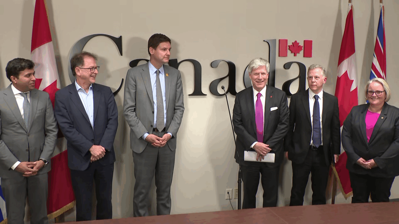 Large LNG facility and pipeline infrastructure in British Columbia connected to upcoming natural gas investment decisions in Canada.