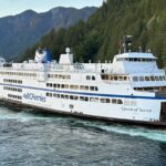 BC Ferries vessel carrying passengers and vehicles as temporary fare increases are introduced across British Columbia routes.