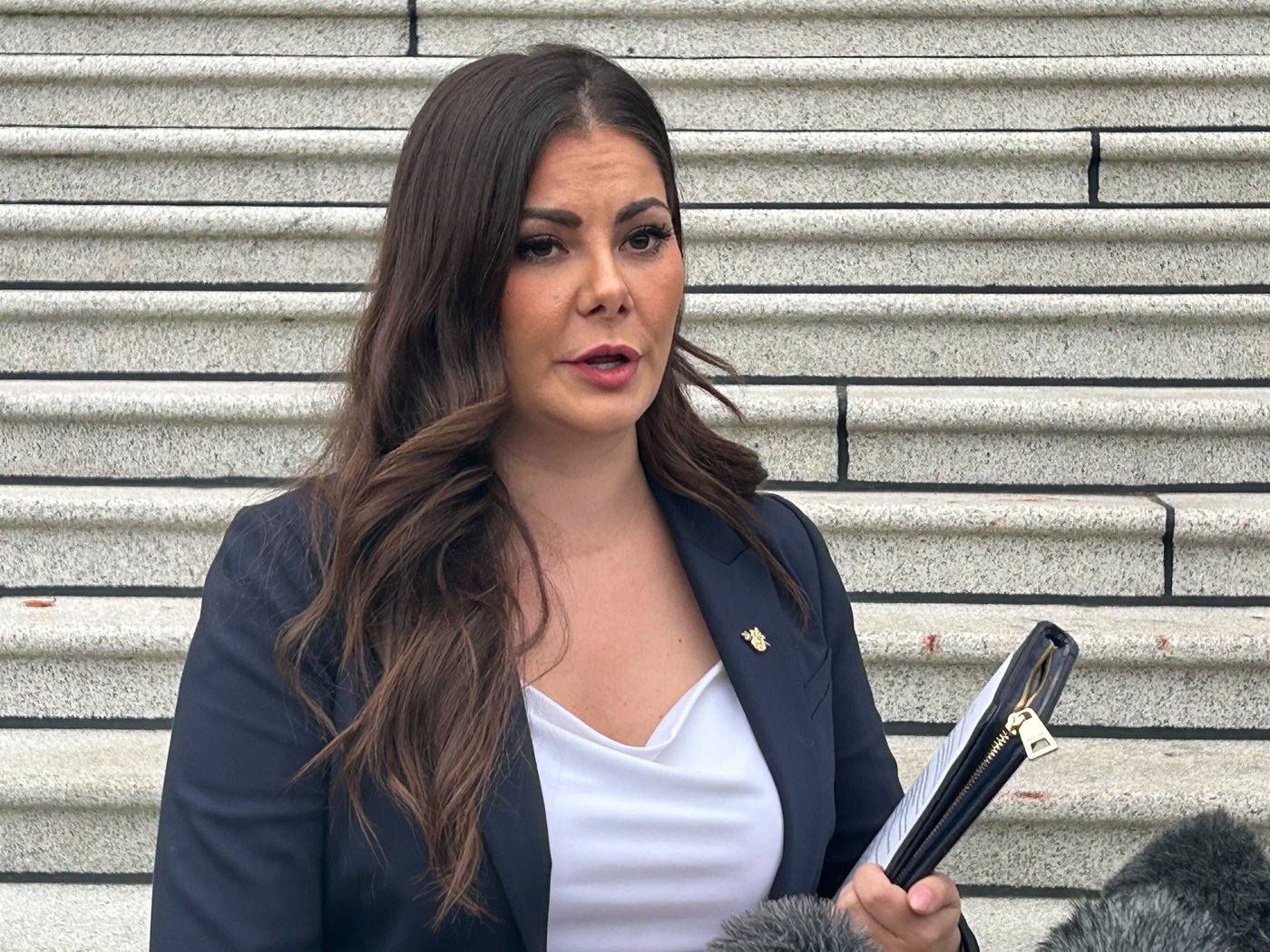 Political discussion surrounding the new leadership of the B.C. Conservative Party and concerns about political polarization.